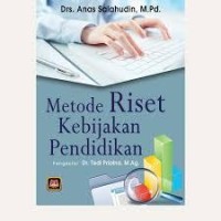 Image of METODE RISET KEBIJAKAN PENDIDIKAN